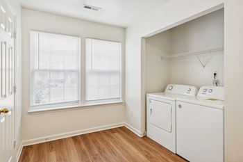 In-home full-sized washer and dryer